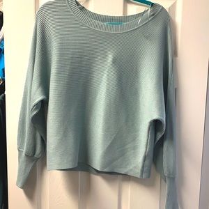 Teal sweater